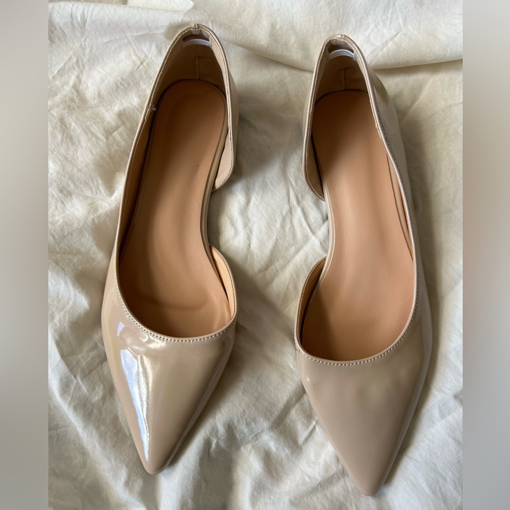 Patton leather flat dress shoes